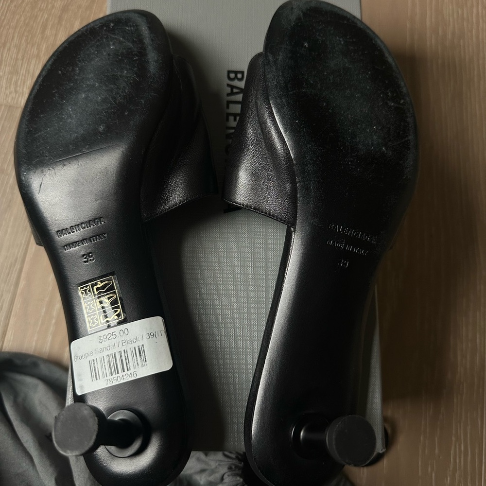 Balenciaga groupie heel Bb sandals - Picture 3 of 4
